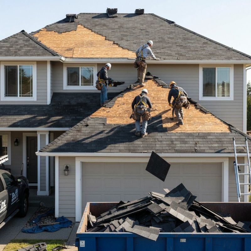 Leaky Roof Replacement in Warwick, RI