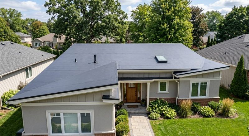 Rubber Roof Installation in Alexandria, VA